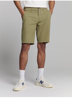 No Excess Short Stretch Chino Travel Twill Mid Army (278190302 - 167)