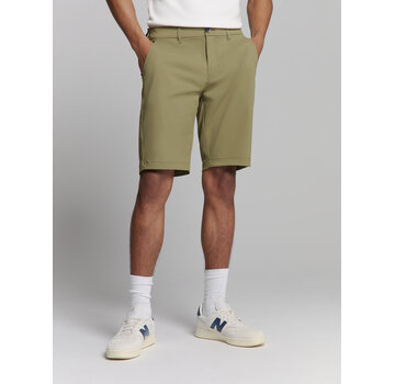 No Excess Short Stretch Chino Travel Twill Mid Army (278190302 - 167)