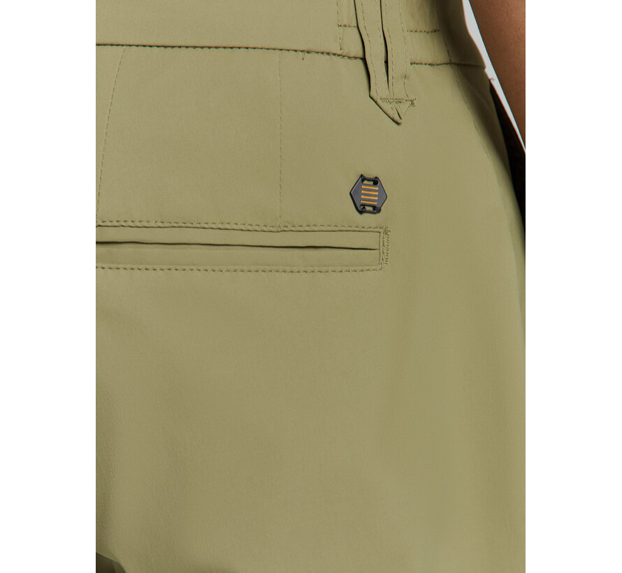 Short Stretch Chino Travel Twill Mid Army (278190302 - 167)