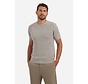 Pullover Short Sleeve Crewneck Solid Dropneedle Stripe Clay (29220740 - 018)