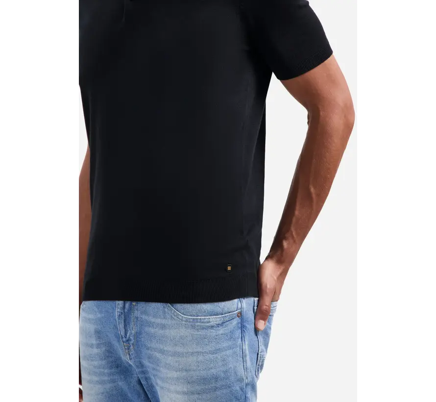 Polo Pullover Short Sleeve Polo Solid Black (29240754 - 020)