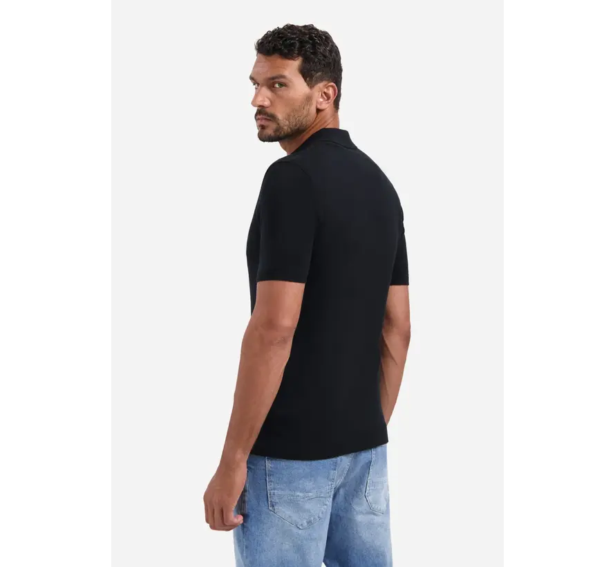 Polo Pullover Short Sleeve Polo Solid Black (29240754 - 020)