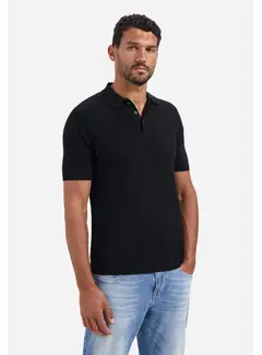 No Excess Polo Pullover Short Sleeve Polo Solid Black (29240754 - 020)
