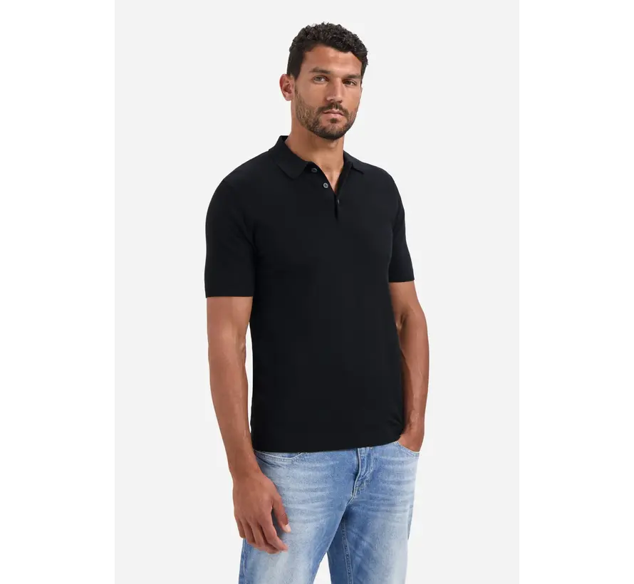 Polo Pullover Short Sleeve Polo Solid Black (29240754 - 020)