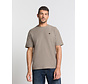 No Excess T-Shirt Crewneck Solid Jacquard Clay (29320733 - 018)