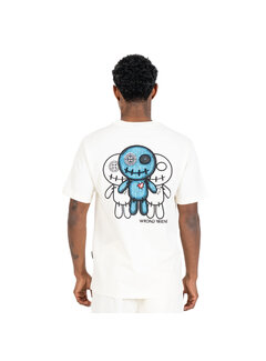 Wrong Friends Wrong Friends T-shirt Maupin Coconut White (WF1071)