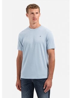 No Excess T-Shirt Crewneck Solid Basic Dusty Blue (29340701SN - 138)