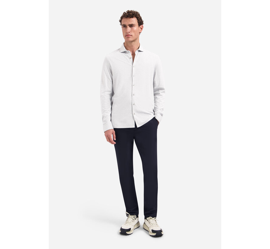 Shirt Jersey Melange Stretch Grey (27410180 - 102)