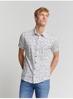 No Excess No Excess Shirt Short Sleeve Jersey Allover Printed Offwhite (28440414 - 011)