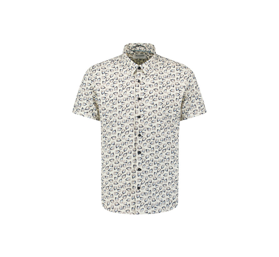 No Excess Shirt Short Sleeve Jersey Allover Printed Offwhite (28440414 - 011)