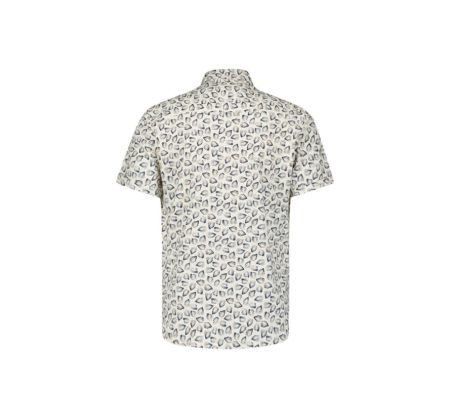 No Excess Shirt Short Sleeve Jersey Allover Printed Offwhite (28440414 - 011)