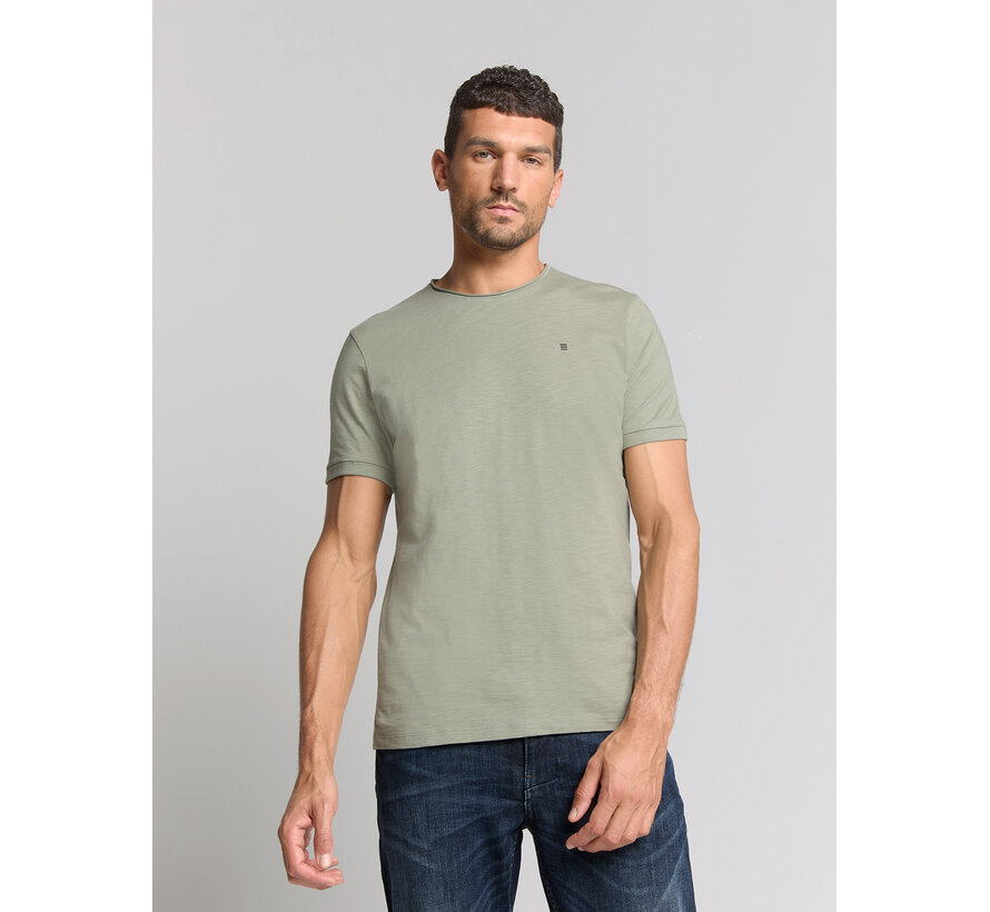 No Excess T-Shirt Crewneck Slub Smoke (28360402SN - 049)