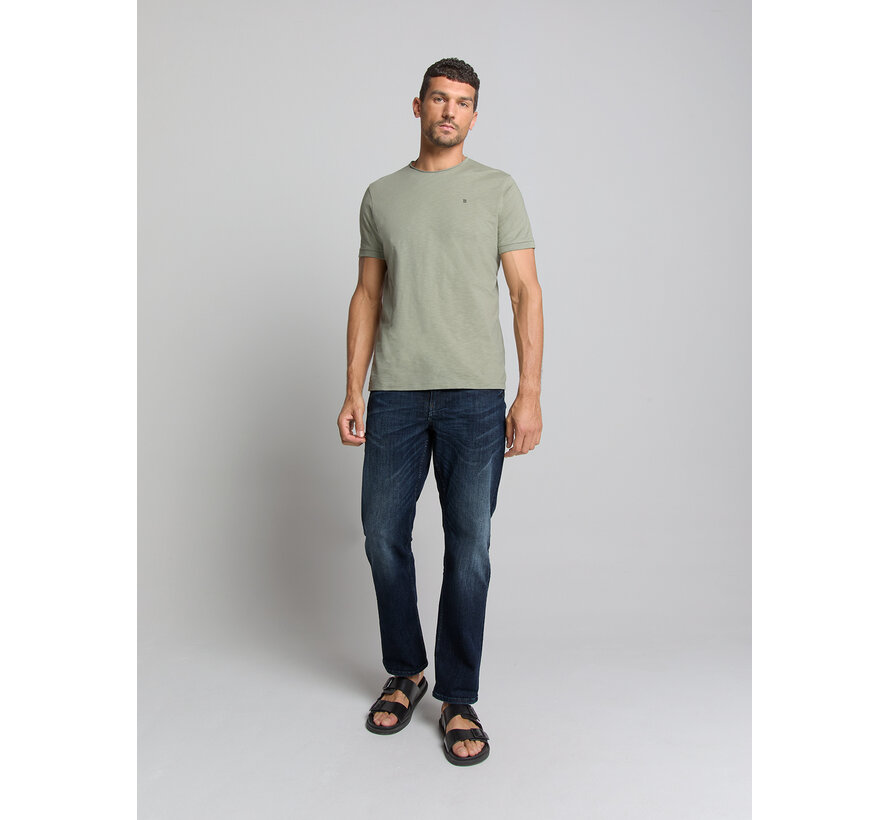 No Excess T-Shirt Crewneck Slub Smoke (28360402SN - 049)