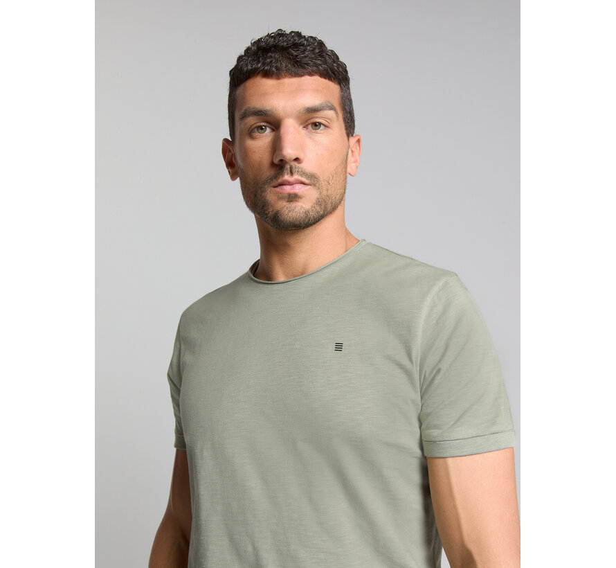No Excess T-Shirt Crewneck Slub Smoke (28360402SN - 049)