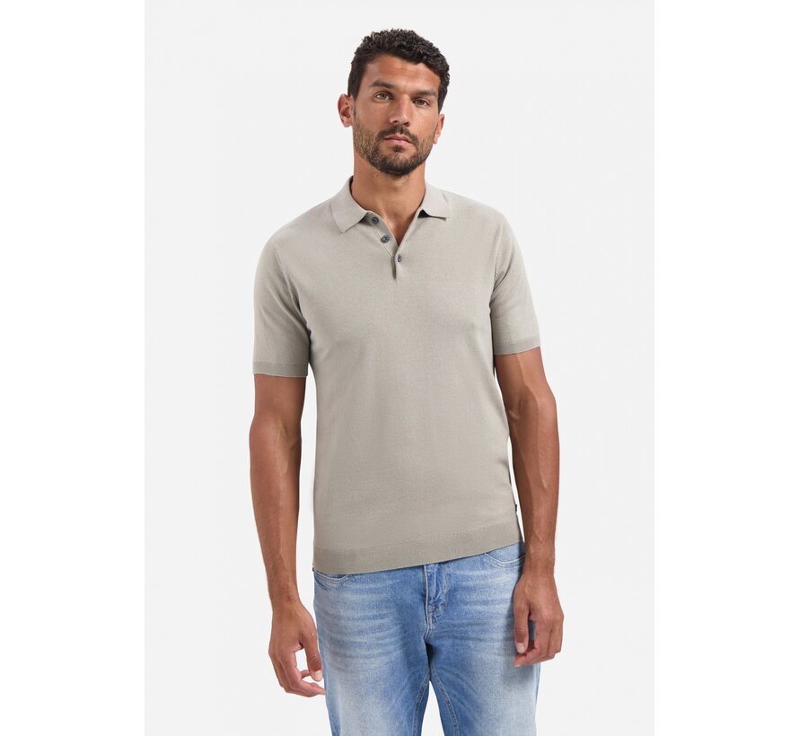 No Excess Polo Pullover Short Sleeve Polo Solid Clay (29240754 - 018)