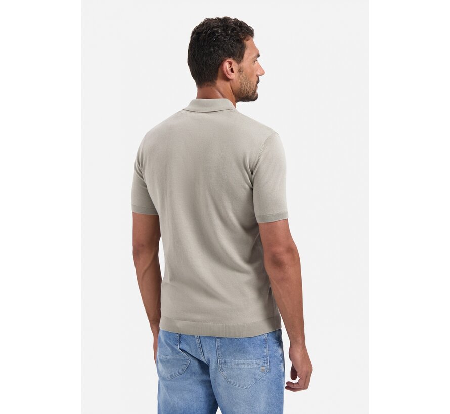 No Excess Polo Pullover Short Sleeve Polo Solid Clay (29240754 - 018)