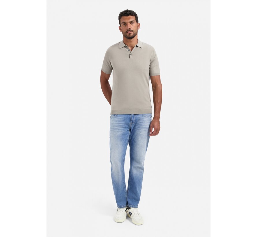 No Excess Polo Pullover Short Sleeve Polo Solid Clay (29240754 - 018)