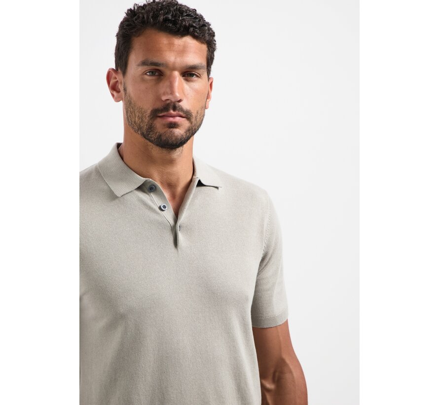 No Excess Polo Pullover Short Sleeve Polo Solid Clay (29240754 - 018)