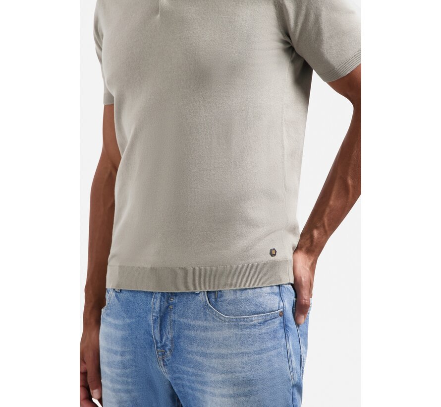 No Excess Polo Pullover Short Sleeve Polo Solid Clay (29240754 - 018)