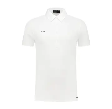 Morse Code Morse Code Polo Alpha1 Jersey Stretch White (10202)