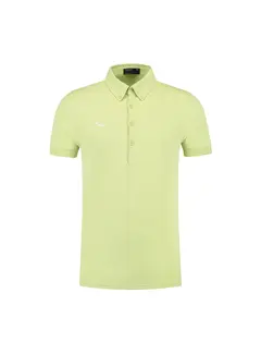 Morse Code Morse Code Polo Alpha1 Jersey Stretch Spinach Green (10263)
