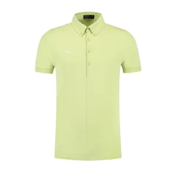 Morse Code Morse Code Polo Alpha1 Jersey Stretch Spinach Green (10263)