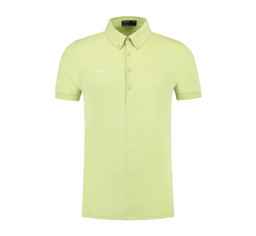 Morse Code Polo Alpha1 Jersey Stretch Spinach Green (10263)