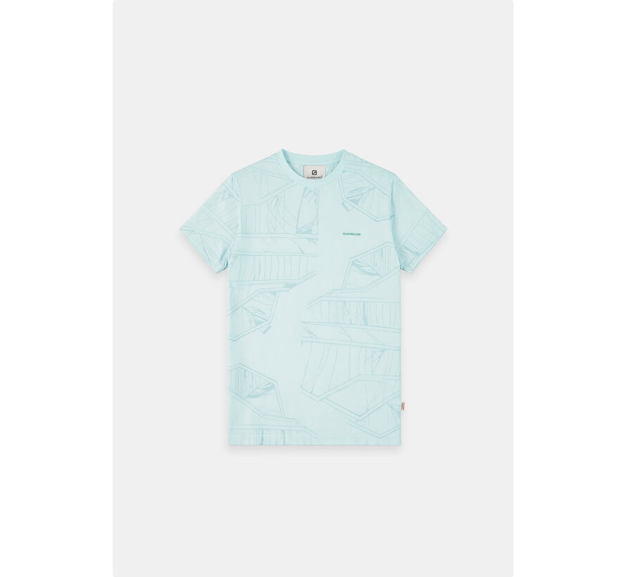 Gabbiano T-shirt All Over Jersey Silky Finish Bay Green (1566115 NIK - 2566)