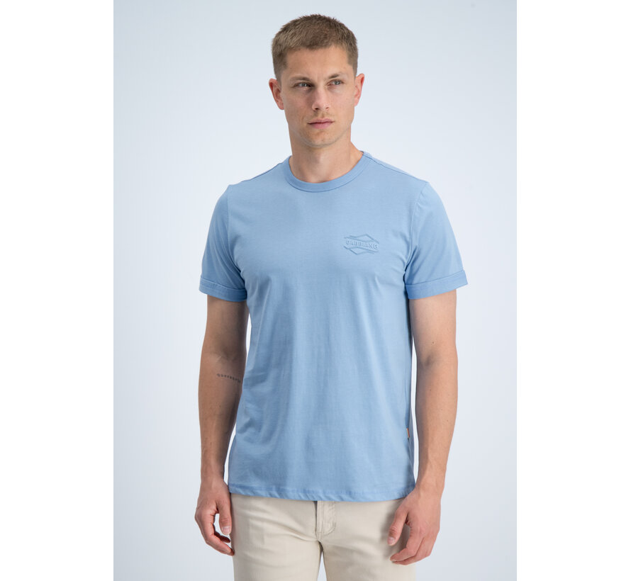 Gabbiano T-shirt Backprint Jersey Silky Finish Allure Blue (1566116 Zan - 224)
