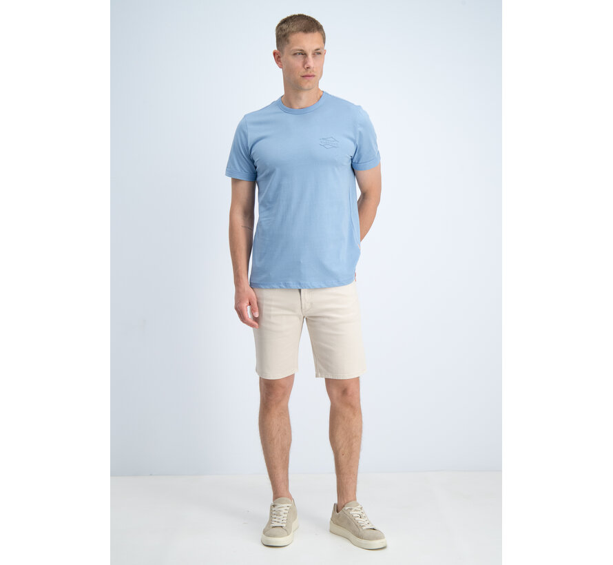 Gabbiano T-shirt Backprint Jersey Silky Finish Allure Blue (1566116 Zan - 224)
