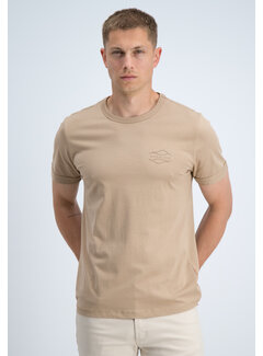 Gabbiano Gabbiano T-shirt Backprint Jersey Silky Finish Almond (1566116 Zan - 994)