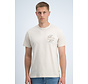 Gabbiano T-shirt Embroidery Print Jersey Silky Finish Dune Sand (1566121 RIKO - 989)