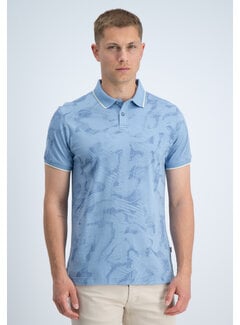 Gabbiano Gabbiano Polo all Over Jersey Silky Finish Allure Blue (2366218 LOVRO - 224)