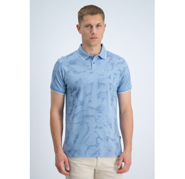 Gabbiano Polo all Over Jersey Silky Finish Allure Blue (2366218 LOVRO - 224)