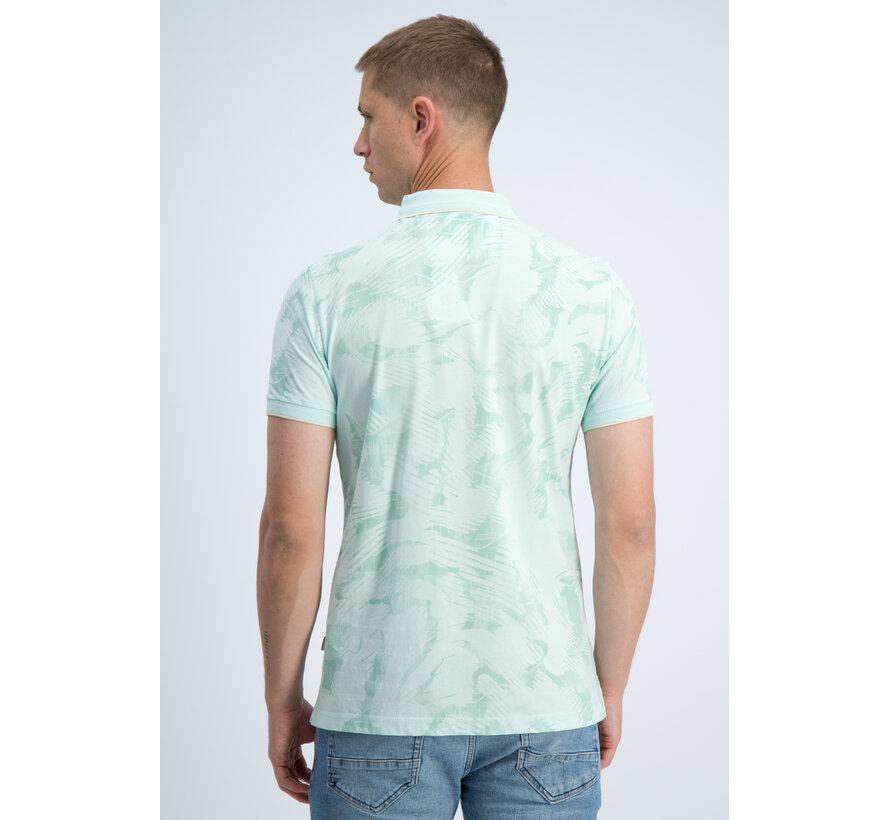 Gabbiano Polo All Over Jersey Silky Finish Green Bay (2366218 LOVRO - 556)