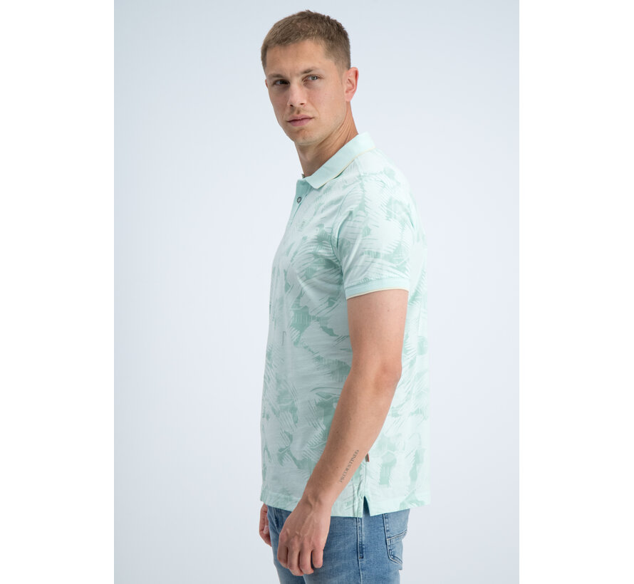 Gabbiano Polo All Over Jersey Silky Finish Green Bay (2366218 LOVRO - 556)