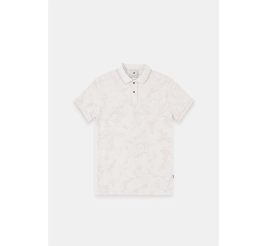 Gabbiano Polo all over Jersey Silky Finish Dune Sand (2366218 LOVRO - 989)
