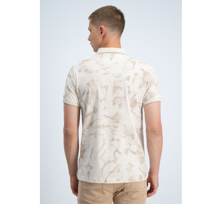 Gabbiano Polo all over Jersey Silky Finish Dune Sand (2366218 LOVRO - 989)