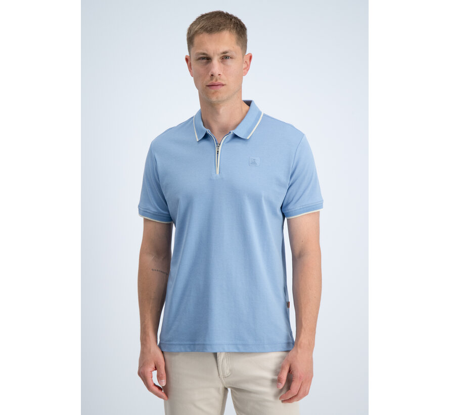 Gabbiano Polo Zipper Jersey Allure Blue (2366219 LANCE - 224)