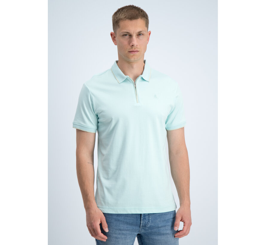 Gabbiano Polo Zipper Jersey Bay Green (2366219 LANCE - 2566)