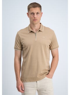 Gabbiano Gabbiano Polo Zipper Jersey Almond (2366219 LANCE - 994)