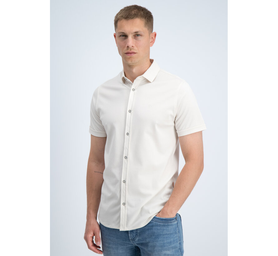 Gabbiano Shirt Shortsleeve Basic Jersey Dune Sand (3366321 FYRE - 989)