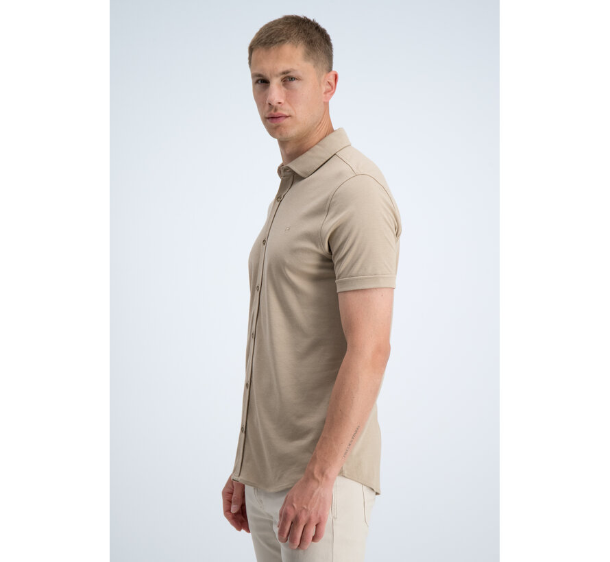Gabbiano Shirt Shortsleeve Basic Jersey Almond (3366321 FYRE - 994)