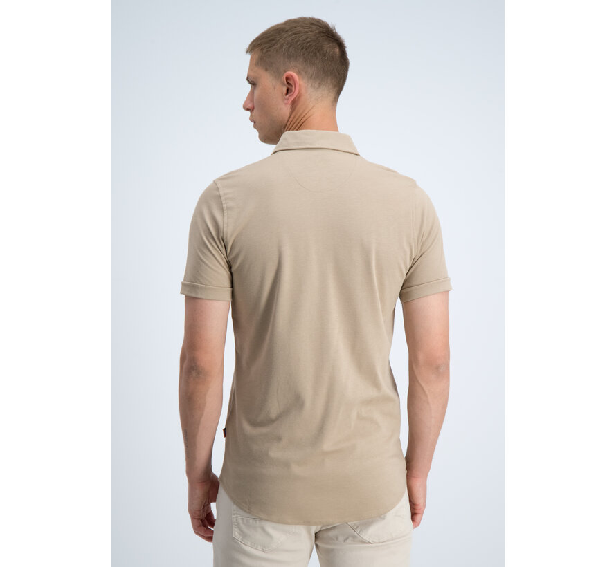 Gabbiano Shirt Shortsleeve Basic Jersey Almond (3366321 FYRE - 994)