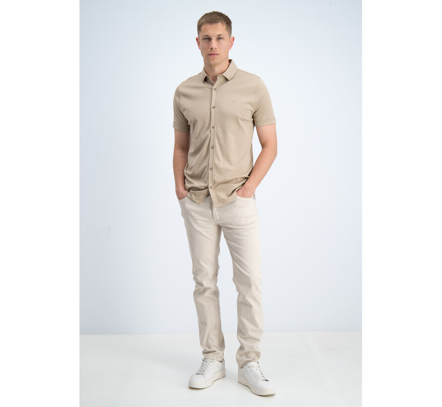 Gabbiano Shirt Shortsleeve Basic Jersey Almond (3366321 FYRE - 994)