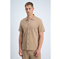 Gabbiano Shirt Shortsleeve Waffle Jacquard Almond (3366322 TIAN - 994)