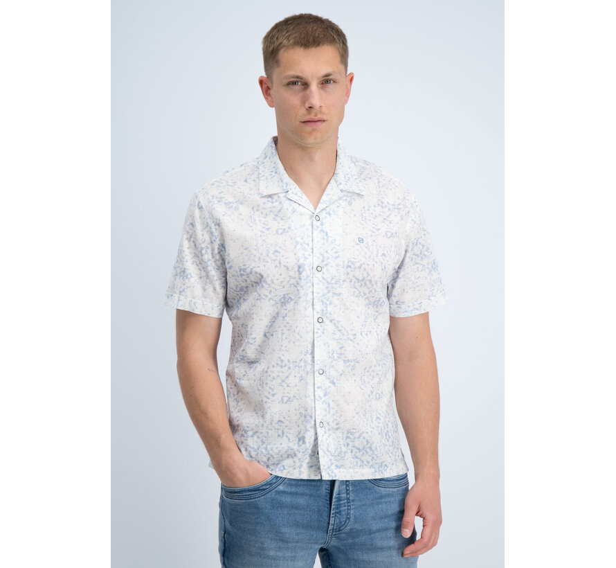 Gabbiano Shirt Shortsleeve Printed Resort Allure Blue (3366324 SVIT - 224)