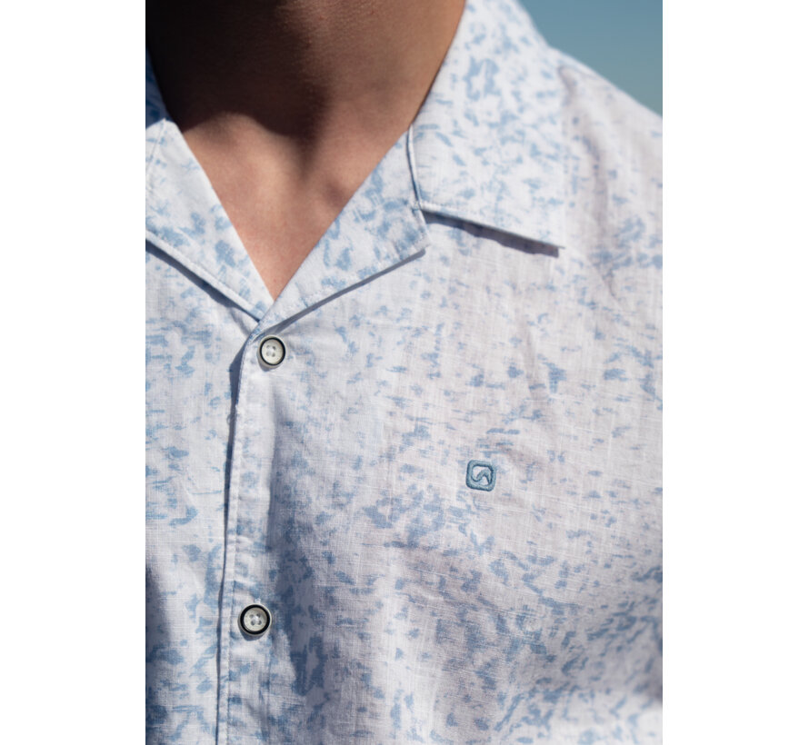 Gabbiano Shirt Shortsleeve Printed Resort Allure Blue (3366324 SVIT - 224)