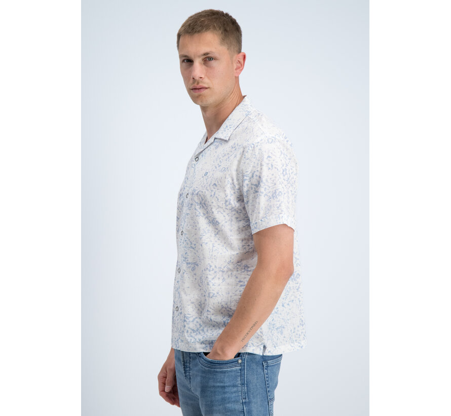 Gabbiano Shirt Shortsleeve Printed Resort Allure Blue (3366324 SVIT - 224)