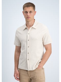 Gabbiano Gabbiano Shirt Shortsleeve Jacquard Jersey Dune Sand (3366333 DION - 989)